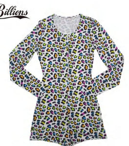 Colorful Leopard Onesie