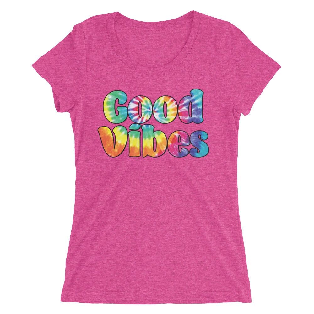 Good Vibes Ladies' short sleeve t-shirt