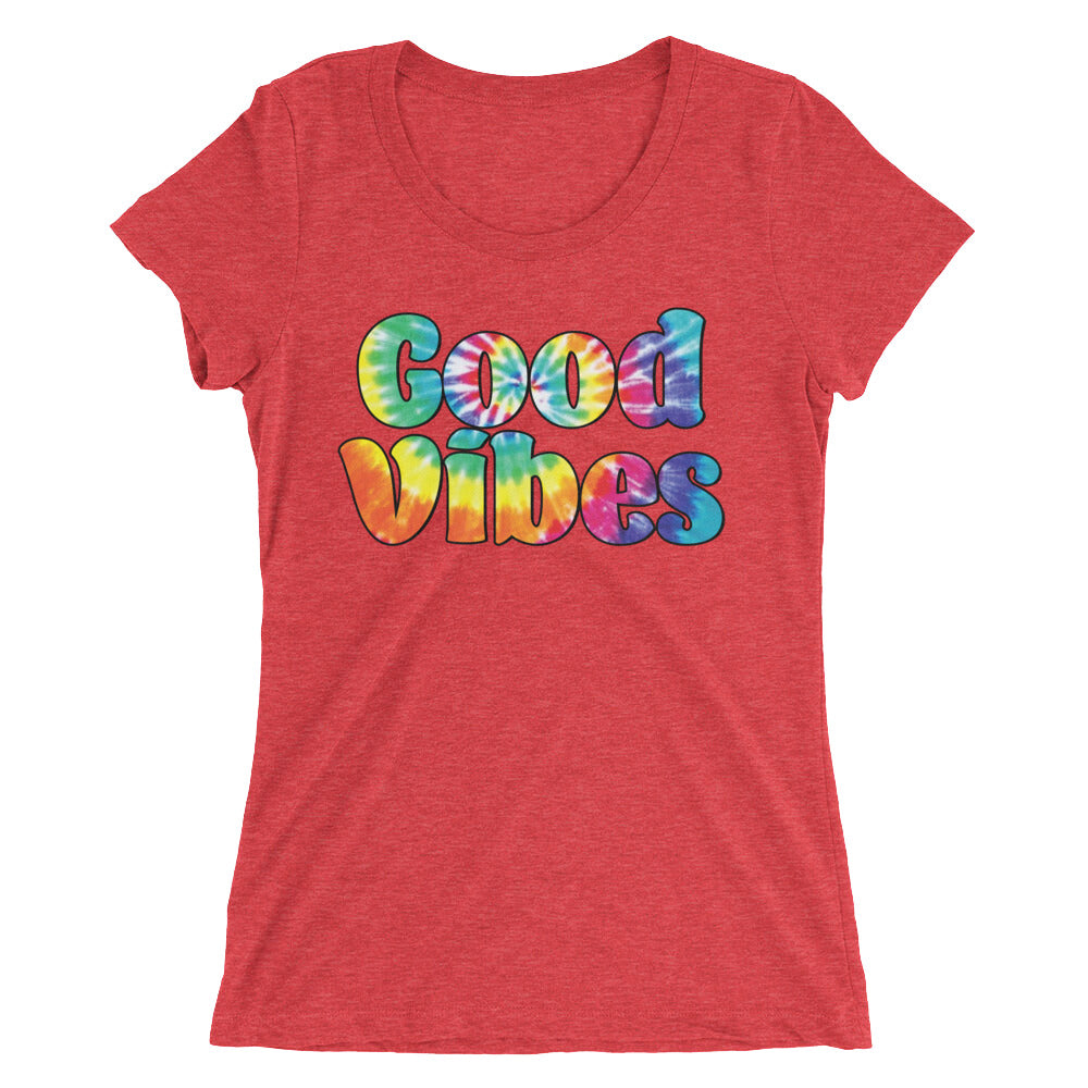 Good Vibes Ladies' short sleeve t-shirt