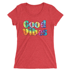 Good Vibes Ladies' short sleeve t-shirt